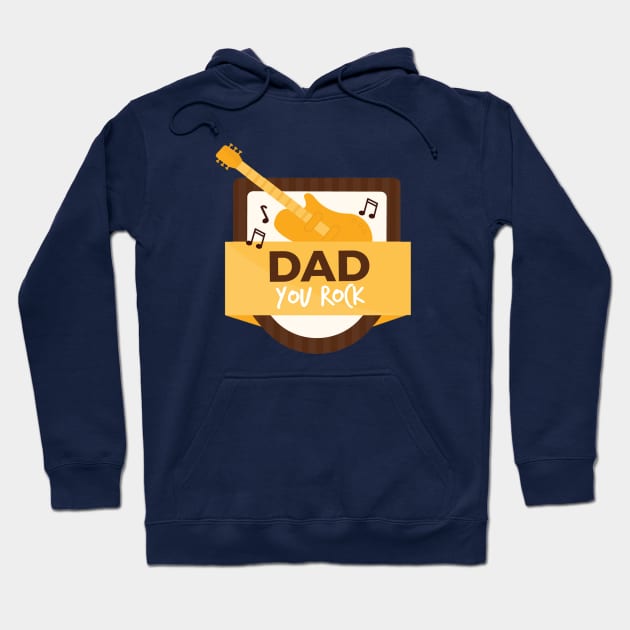 Dad you rock Hoodie by This is store